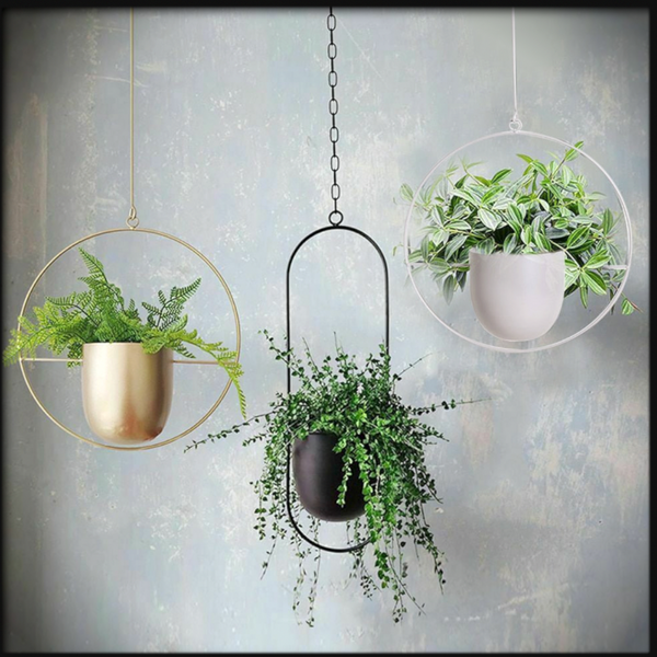 viri hanging planter Metal Hanging Planter Basket
